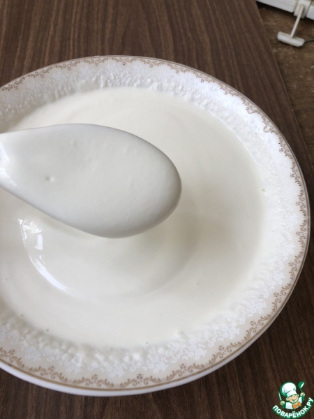 Холодный десерт "Не лимонный поссет"