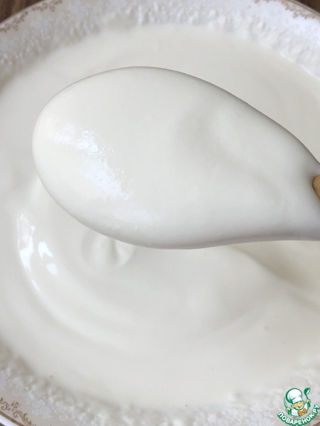 Холодный десерт "Не лимонный поссет"