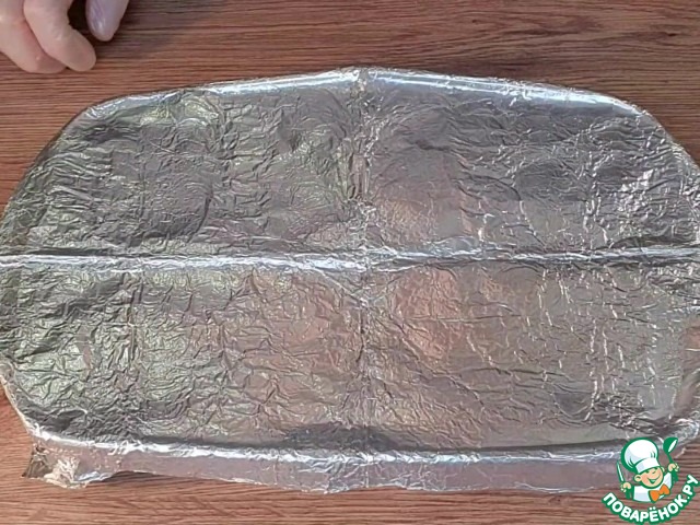 Индейка с грибами на овощной подушке