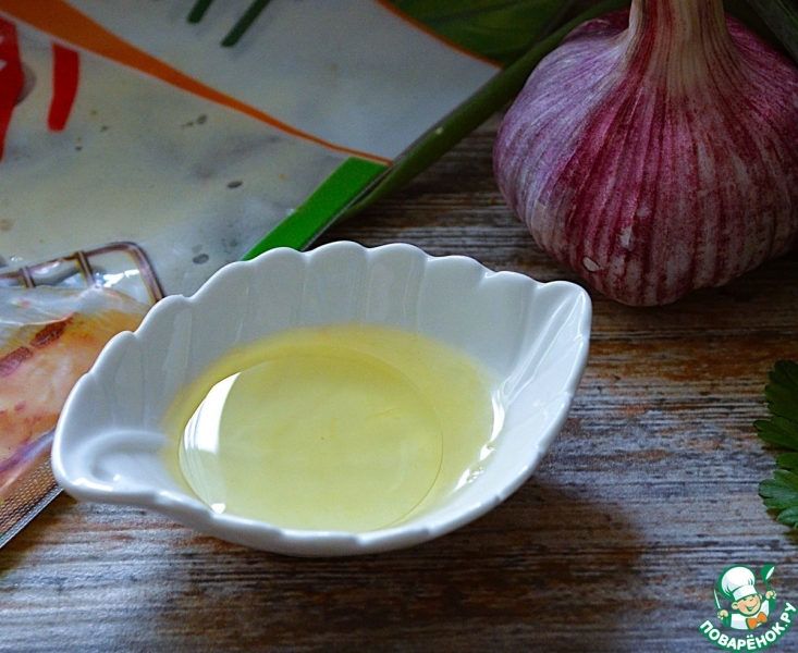 Индейка в маринаде запечённая с картофелем