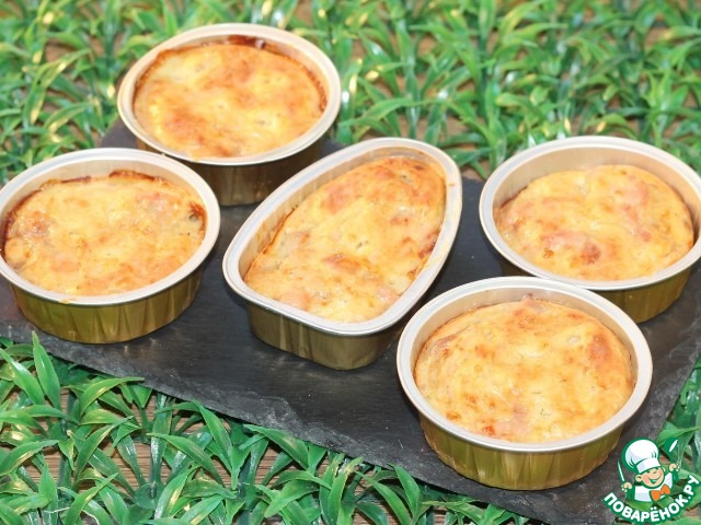 Индейка запеченная в луковом кляре