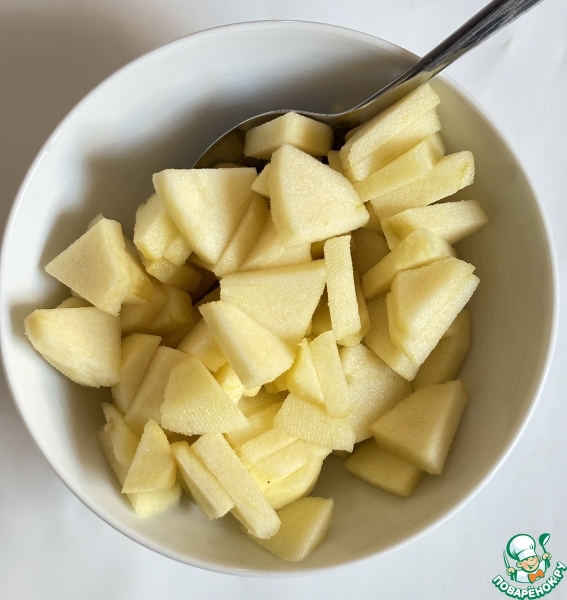 Яблочно-гречневая каша с клюквой