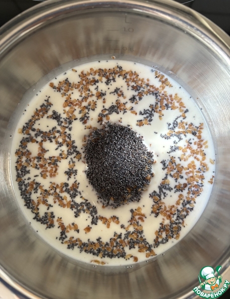 Яблочно-гречневая каша с клюквой