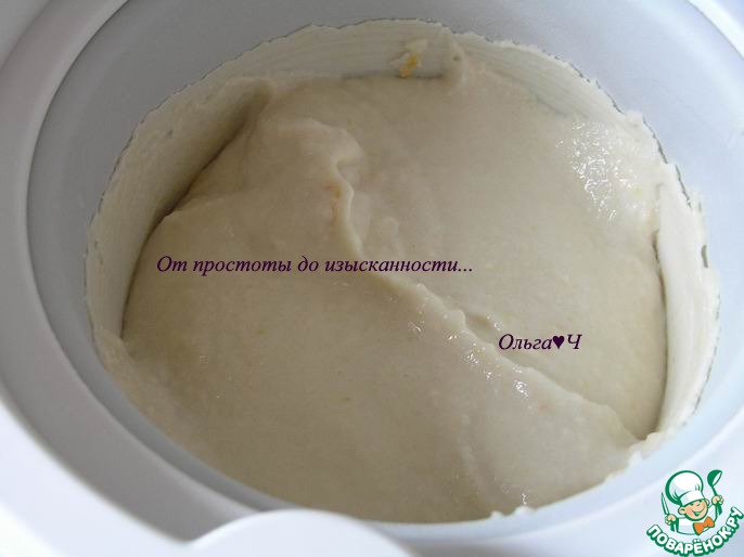 Кокосовое мороженое из фасоли