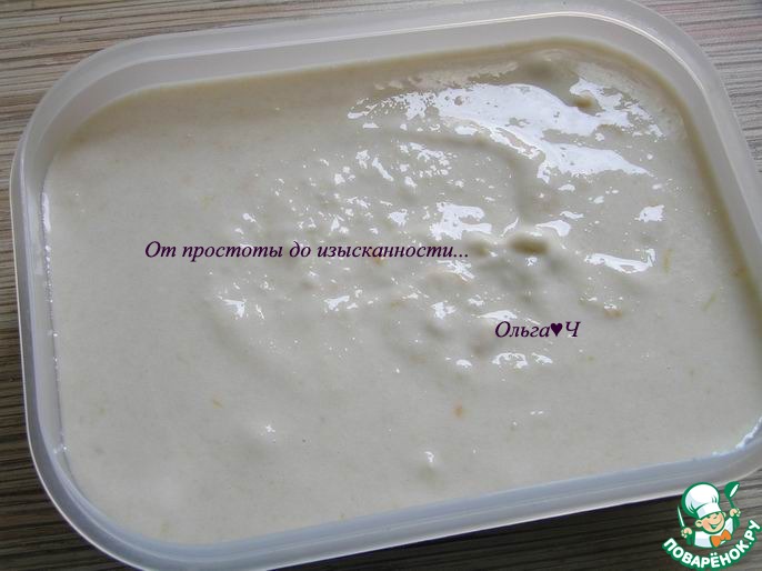 Кокосовое мороженое из фасоли