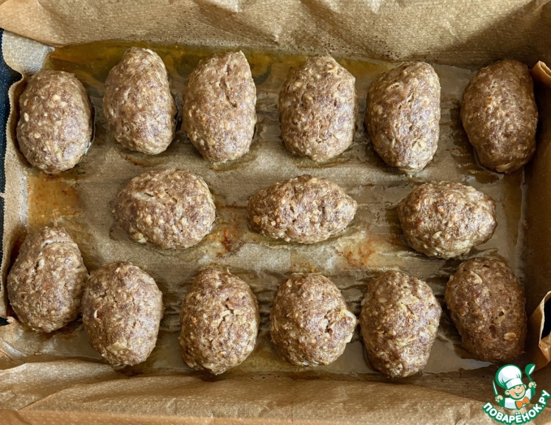 Котлеты из духовки "диетические"