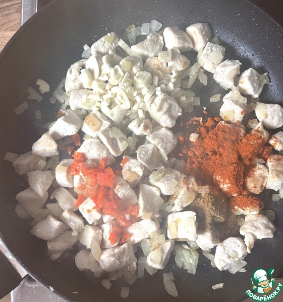 Куриное рагу по-мексикански