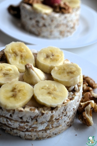 Мини-торт из хлебцев