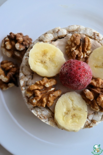 Мини-торт из хлебцев