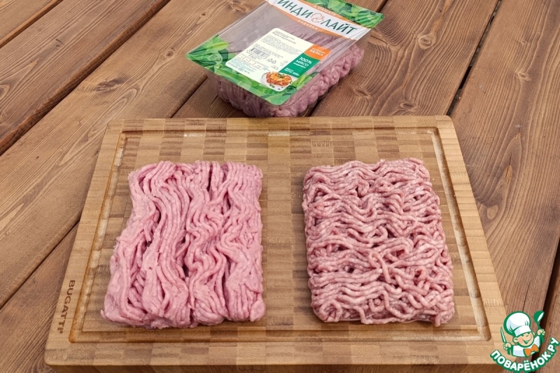 Мясной торт с начинкой для пикника