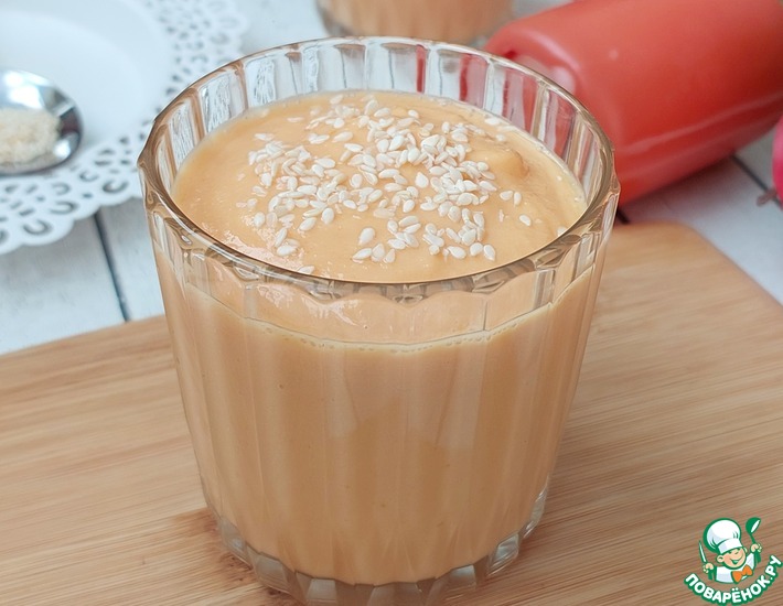 Морковный смузи с кабачком