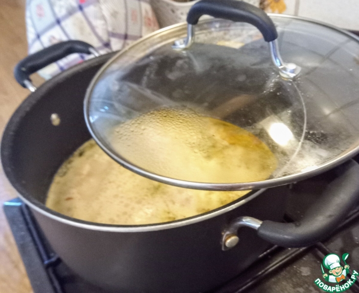 Морковный суп с фенхелем и крабом