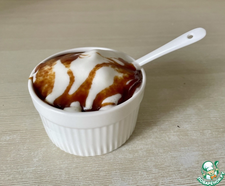 Мороженое с ксантановой камедью