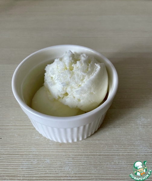 Мороженое с ксантановой камедью