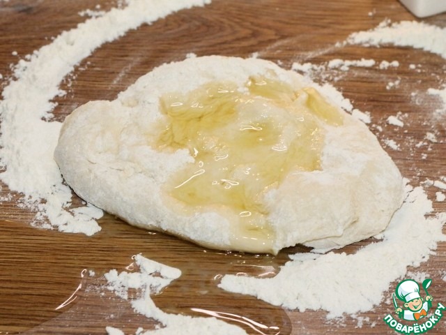 Морские узелки с чесночным маслом