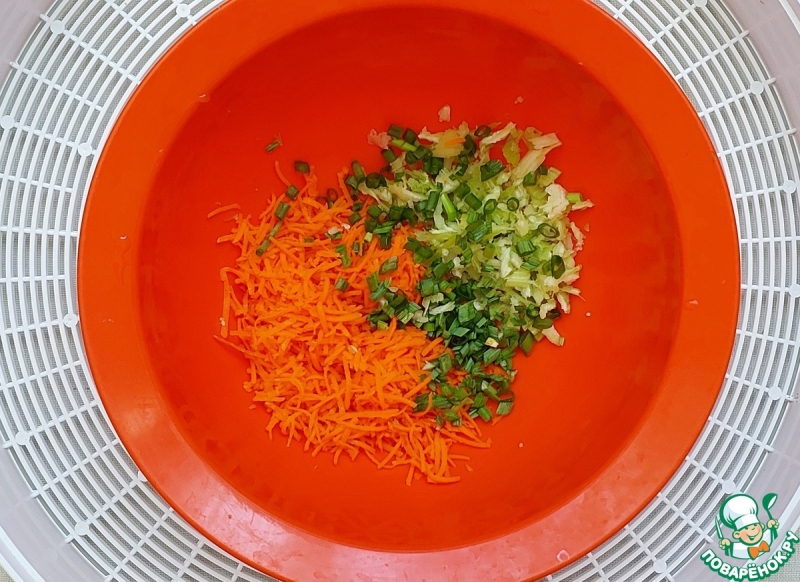 Наггетсы из индейки с овощами