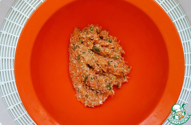 Наггетсы из индейки с овощами