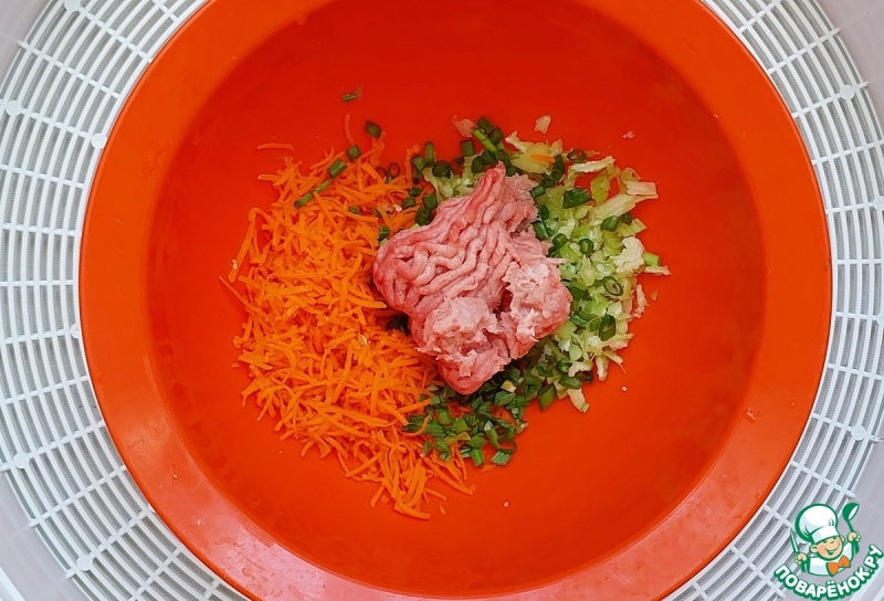 Наггетсы из индейки с овощами