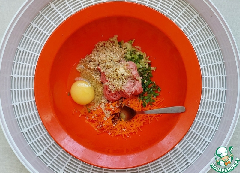 Наггетсы из индейки с овощами