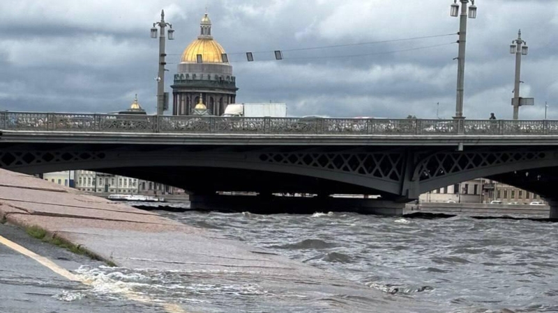 Непогода в Петербурге частично изменила планы туристов, заявили в АТОР