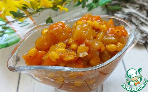 Облепиховый чатни к котлетам из индейки