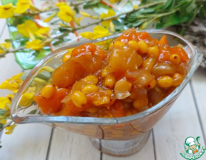 Облепиховый чатни к котлетам из индейки