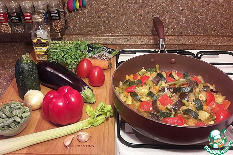 Овощное рагу по-сицилийски