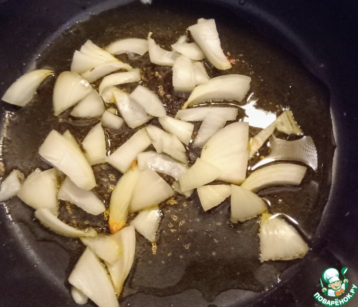 Овощное рагу с артишоками, луком-пореем, фасолью