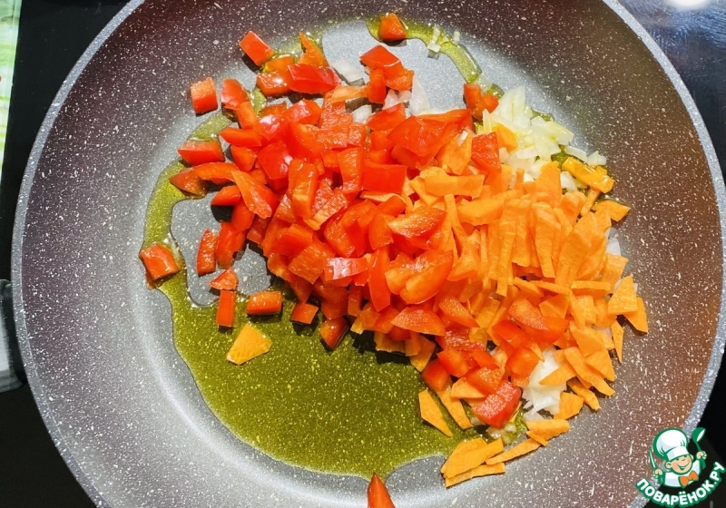 Овощной суп с кольраби и фрикадельками из индейки