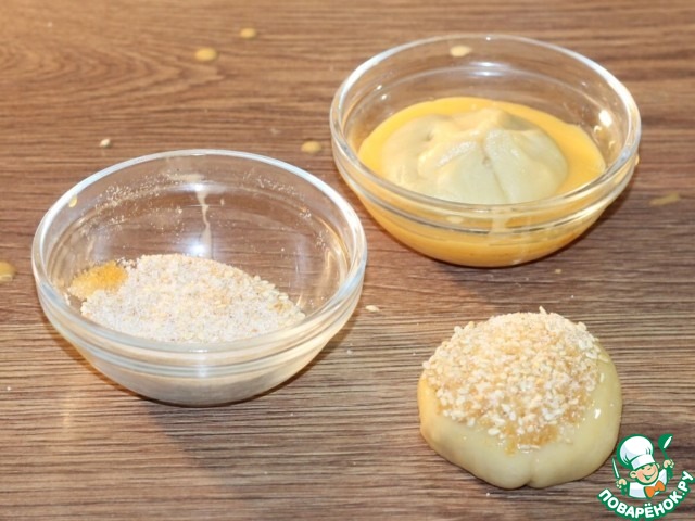 Печенье со вкусом ванили и жаренного кунжута
