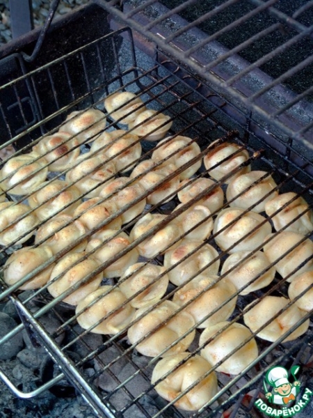 Пельмени-гриль с индейкой