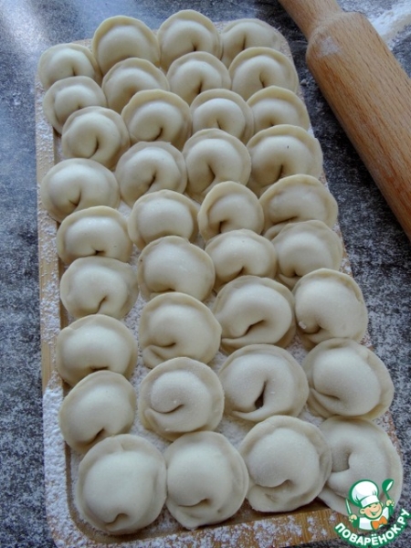 Пельмени-гриль с индейкой