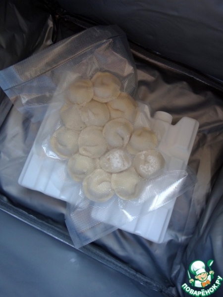 Пельмени-гриль с индейкой