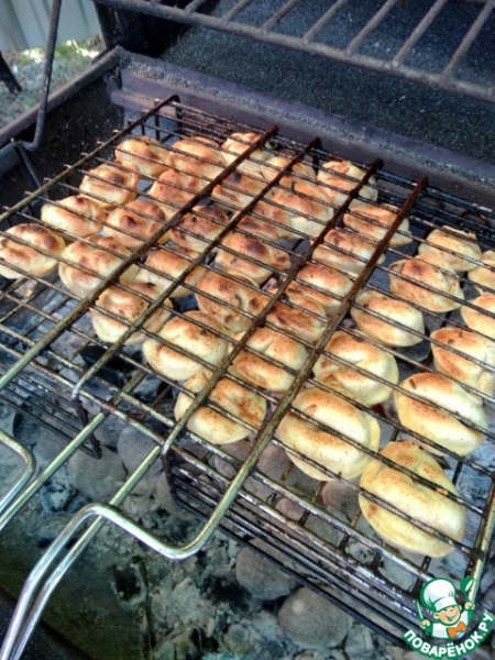 Пельмени-гриль с индейкой