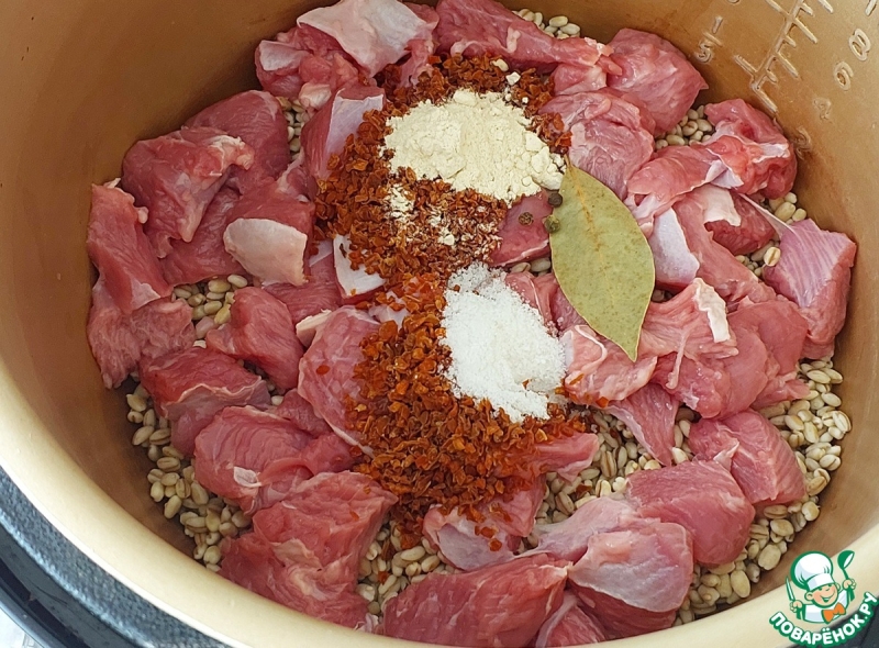 Перловая каша с индейкой "Полевая кухня"