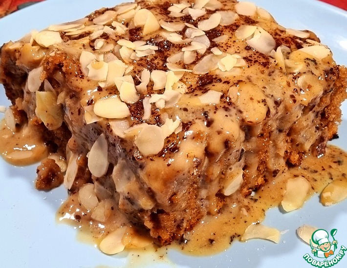 Пирог со вкусом кофе