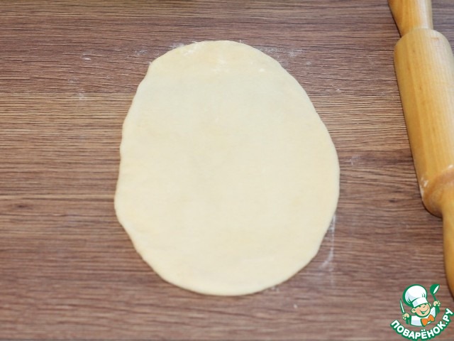 Плетеные булочки на молоке с начинкой
