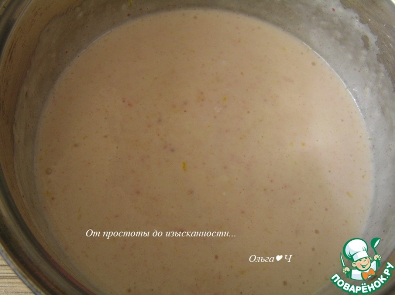 Пончики с брусникой