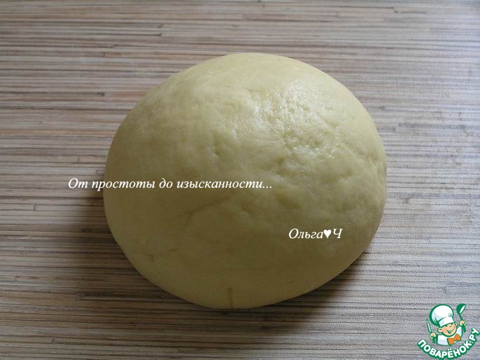 Постное апельсиновое печенье