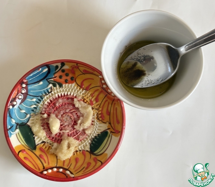 Раздавленная брокколи, запечённая с сыром