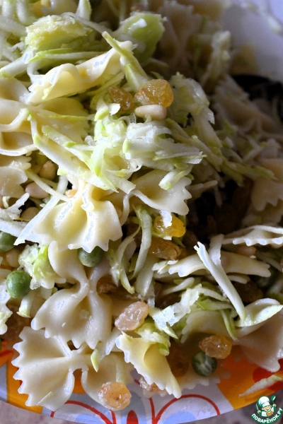 Салат из кабачков и "бабочек"