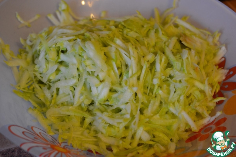 Салат из кабачков и "бабочек"