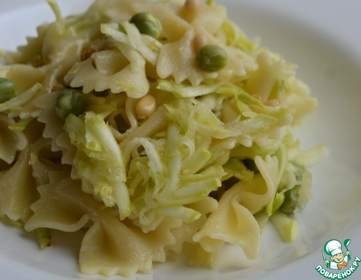 Салат из кабачков и "бабочек"