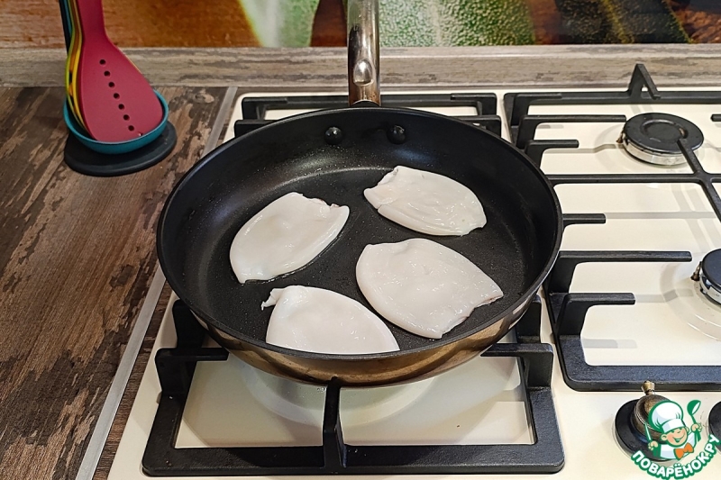 Секретный рецепт жареных кальмаров