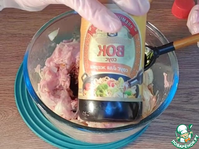 Шашлык из индейки в азиатском стиле