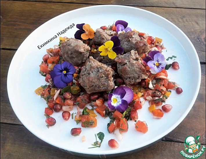 Шашлык на нитке в тандыре