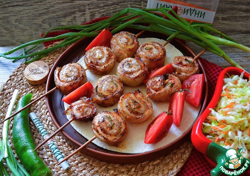 Шашлык-рулет