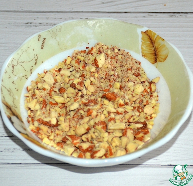 Слойки с яблоками и миндалем