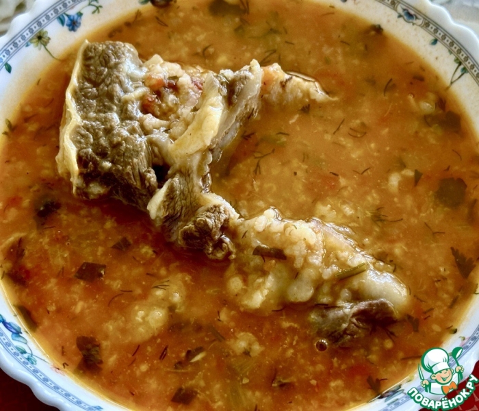 Суп-харчо. Т. П. Сулаквелидзе. Деревенская классика