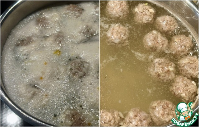 Суп с фрикадельками. Классика жанра